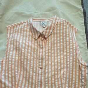 Sleeveless Striped Dress